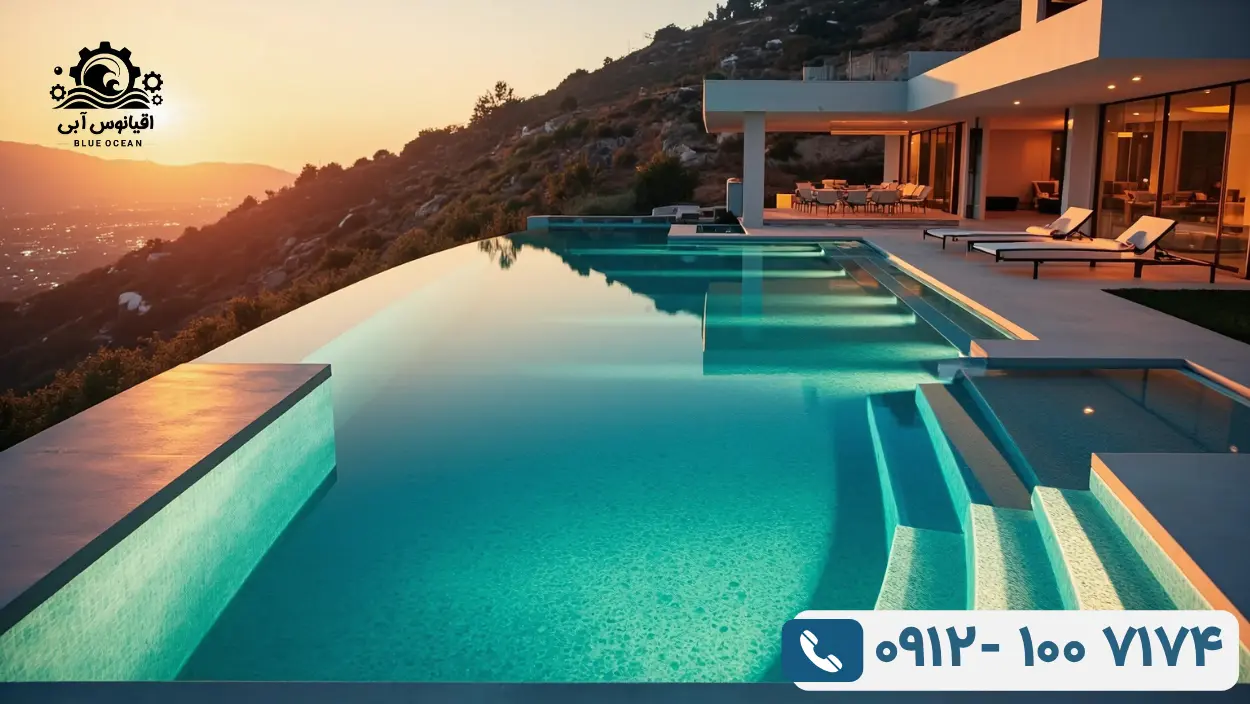 ۱۰ مزیت استخر فایبرگلاس برای ویلای شما